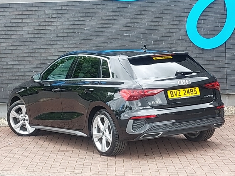 Audi A3 30 Tfsi S Line BVZ2485 Black #2