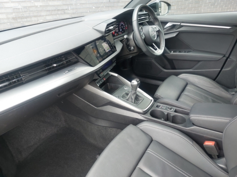 Audi A3 30 Tfsi S Line BVZ2485 Black #5