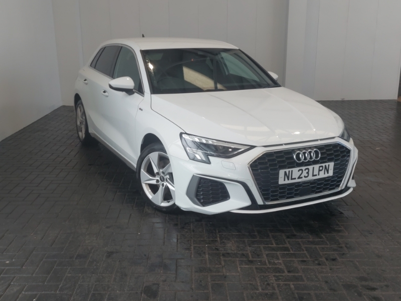 Audi A3 40 Tfsi E S Line S Tronic 17 Inch Alloy White