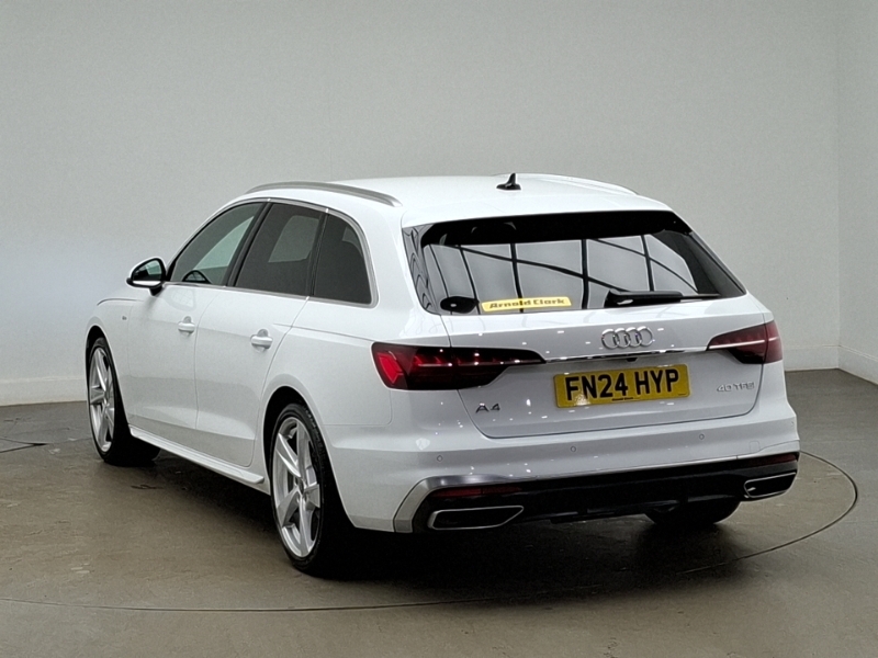 Audi A4 40 Tfsi 204 S Line S Tronic FN24HYP White #2