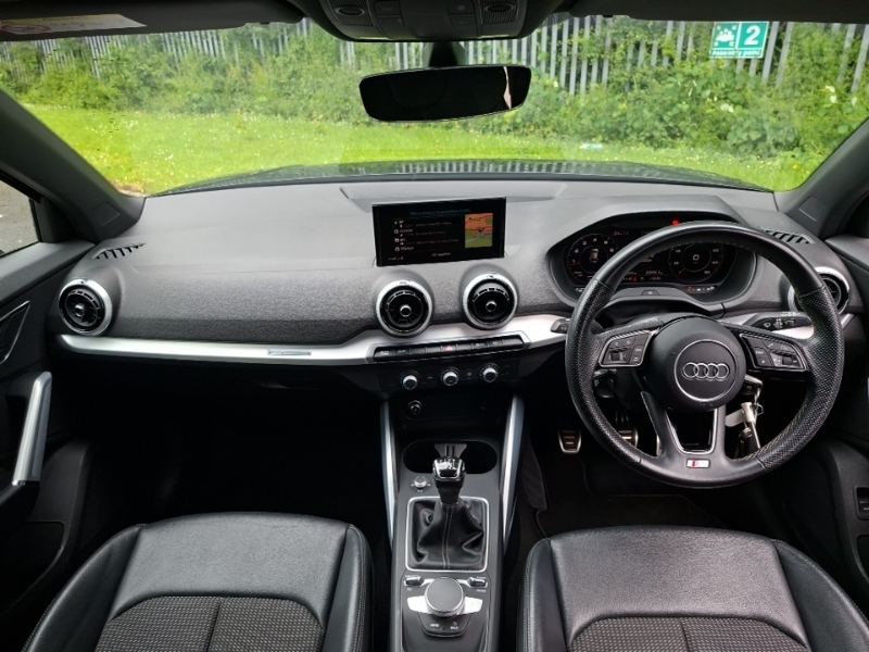 Audi Q2 35 Tfsi S Line LR72UAX Black #3