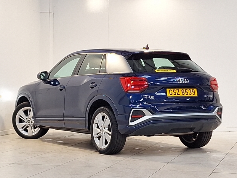 Audi Q2 35 Tfsi S Line GSZ8539 Blue #2