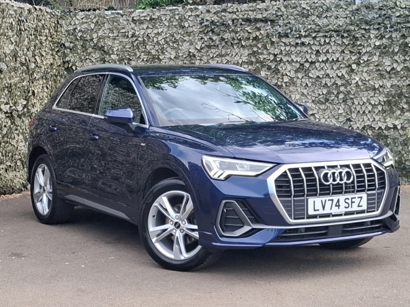 Audi Q3 35 Tfsi S Line S Tronic Leather Blue