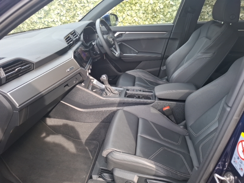 Audi Q3 35 Tfsi S Line S Tronic Leather LV74SFZ Blue #5