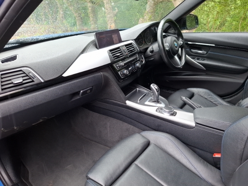 BMW 3 Series 320I M Sport Shadow Edition Step Blue #5