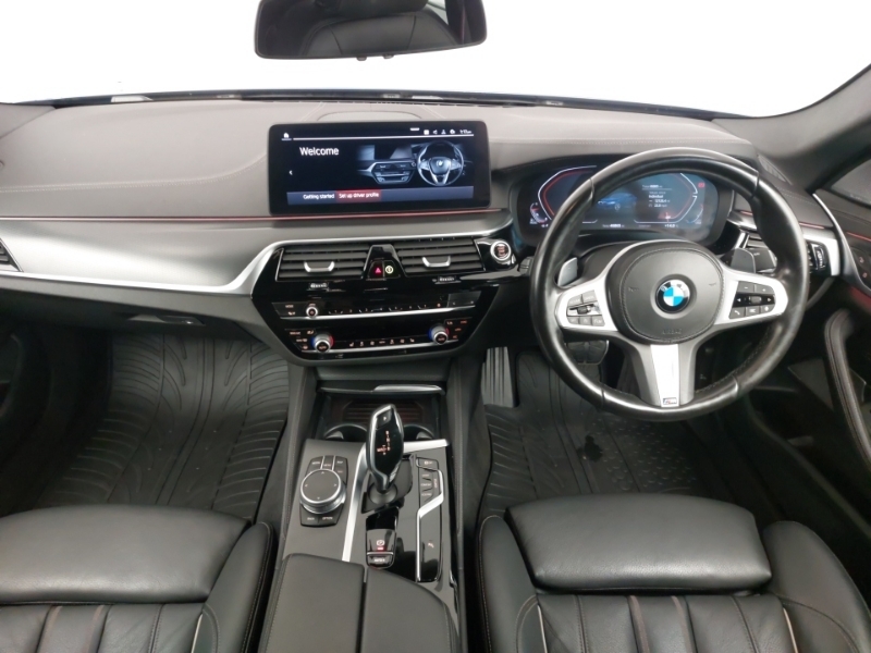 BMW 5 Series 530D Xdrive Mht M Sport Blue #4