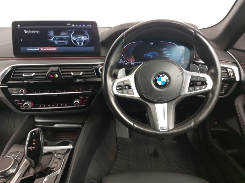 BMW 5 Series 530D Xdrive Mht M Sport Blue #5