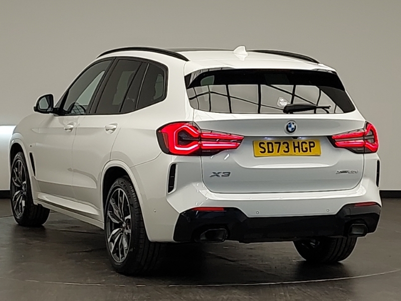 BMW X3 Xdrive20d Mht M Sport Step White #2