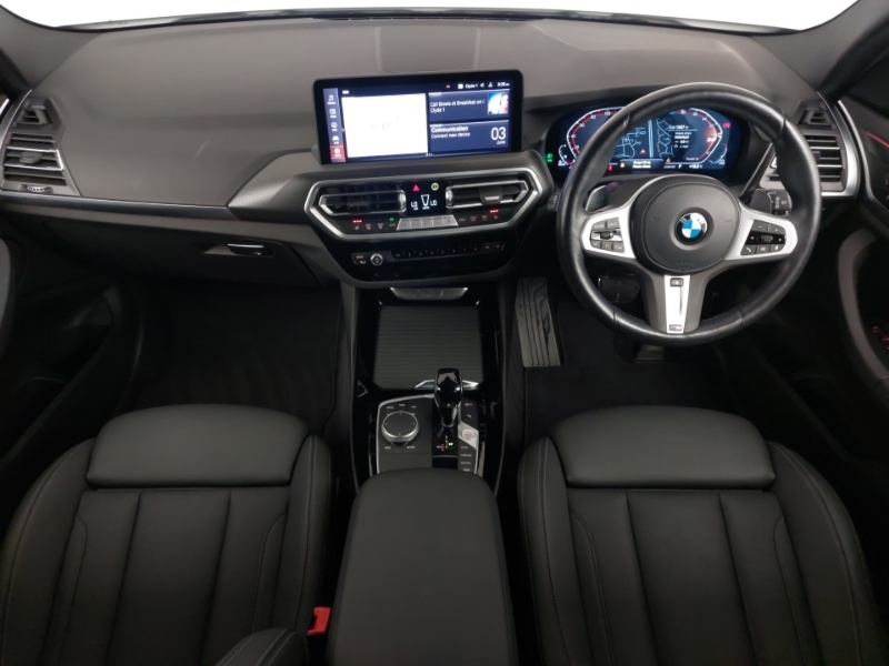 BMW X3 Xdrive20d Mht M Sport Step White #4