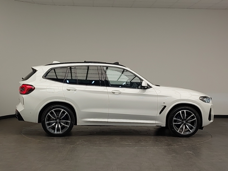 BMW X3 Xdrive20d Mht M Sport Step White #3