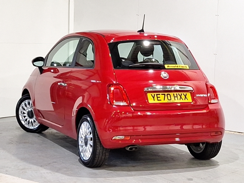 Fiat 500 1.0 Mild Hybrid Lounge YE70HXX Red #2