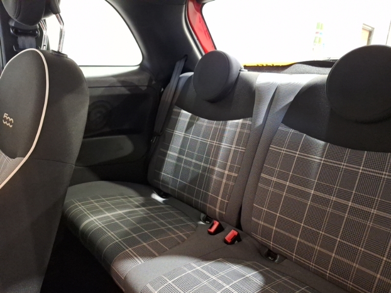 Fiat 500 1.0 Mild Hybrid Lounge YE70HXX Red #6