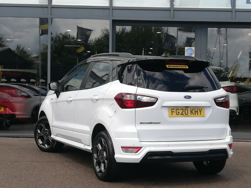 Ford Ecosport 1.0 Ecoboost 140 St-line White #2