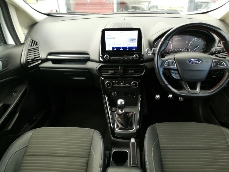 Ford Ecosport 1.0 Ecoboost 140 St-line White #3