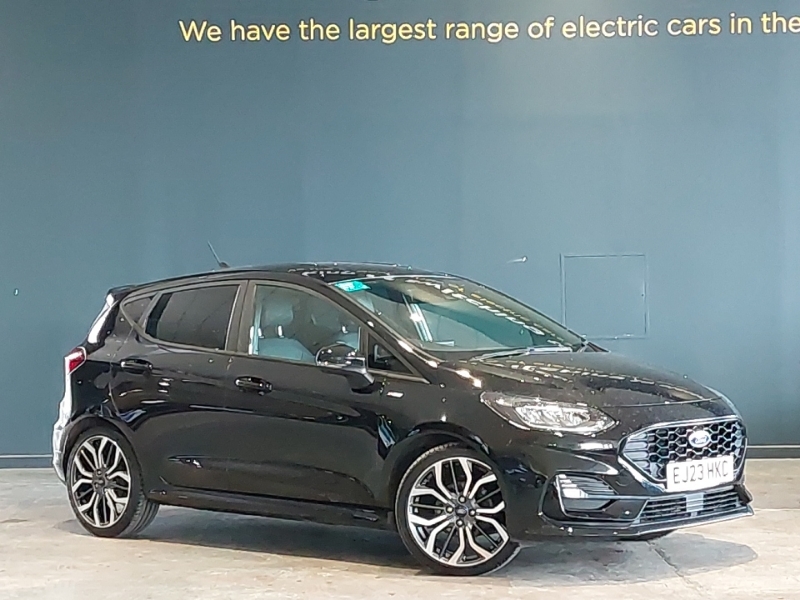 Ford Fiesta 1.0 Ecoboost Hybrid Mhev 125 St-line X Black