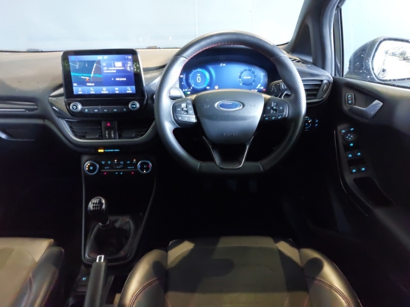 Ford Fiesta 1.0 Ecoboost Hybrid Mhev 125 St-line X EJ23HKC Black #6