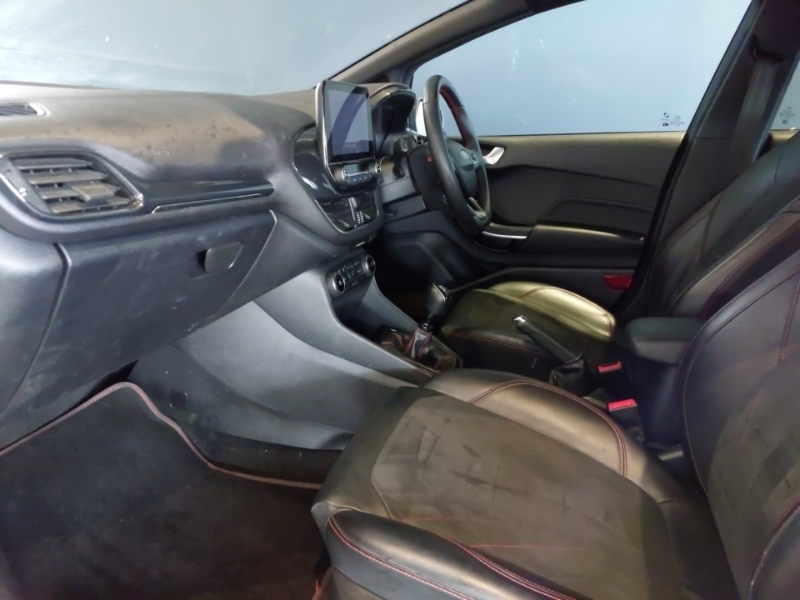 Ford Fiesta 1.0 Ecoboost Hybrid Mhev 125 St-line X EJ23HKC Black #4