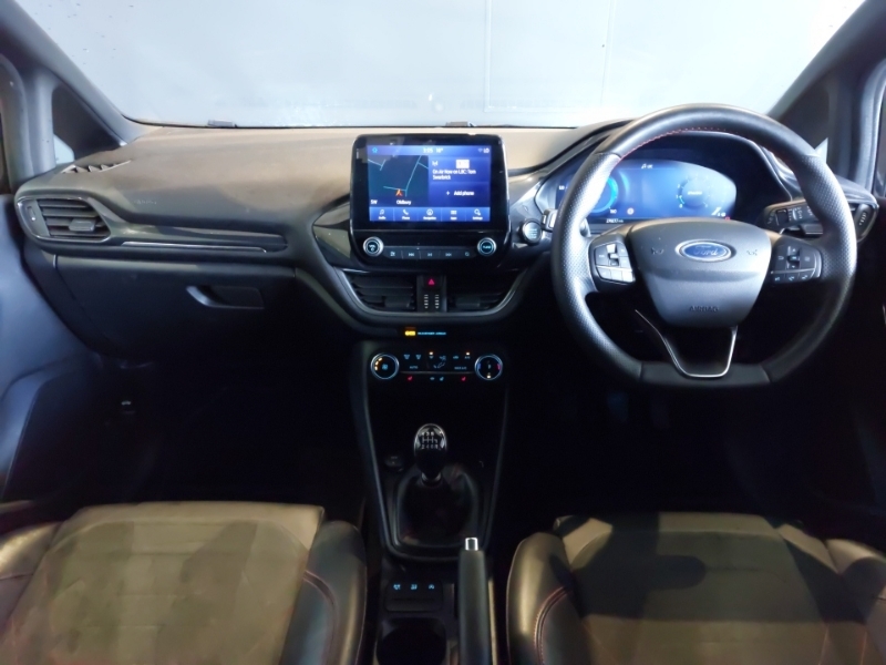 Ford Fiesta 1.0 Ecoboost Hybrid Mhev 125 St-line X EJ23HKC Black #3
