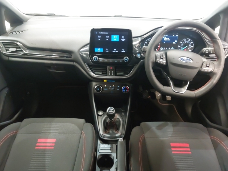 Ford Fiesta 1.0 Ecoboost Hybrid Mhev 125 St-line HN23ROU White #3