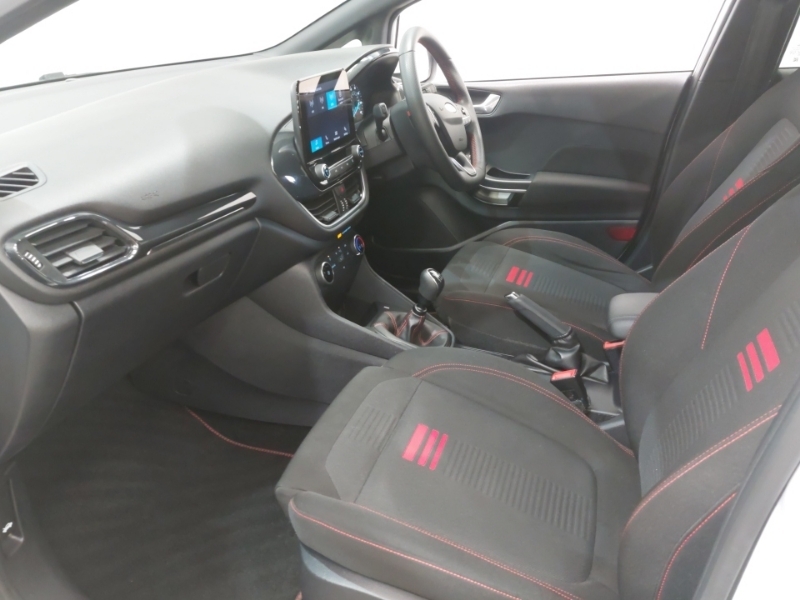 Ford Fiesta 1.0 Ecoboost Hybrid Mhev 125 St-line HN23ROU White #5
