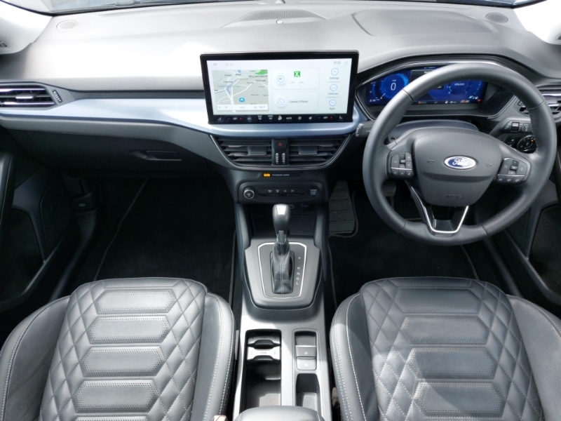 Ford Focus 1.0 Ecoboost Hybrid Mhev 155 Active X FP23NTM Blue #3