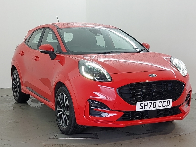 Ford Puma 1.0 Ecoboost Hybrid Mhev St-line Red