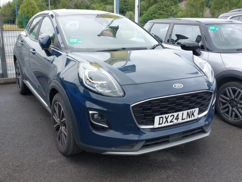 Ford Puma 1.0 Ecoboost Hybrid Mhev 155 Titanium Blue