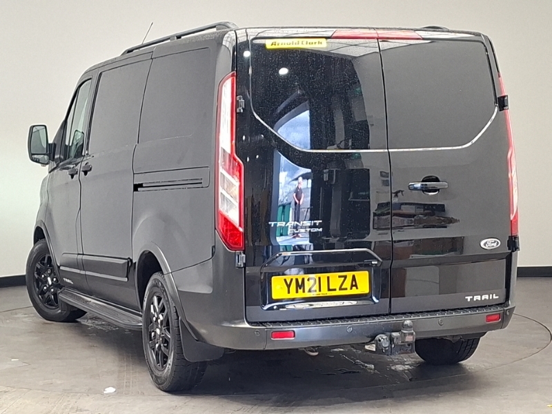Ford Transit Custom 2.0 Ecoblue 170Ps Low Roof Trail Van YM21LZA Black #2