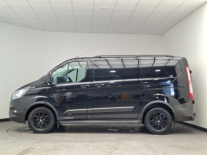 Ford Transit Custom 2.0 Ecoblue 170Ps Low Roof Trail Van YM21LZA Black #4