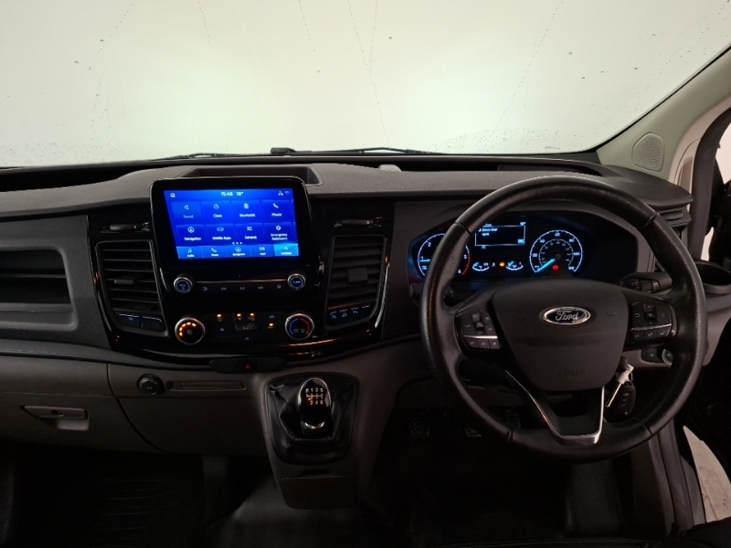 Ford Transit Custom 2.0 Ecoblue 170Ps Low Roof Trail Van YM21LZA Black #3
