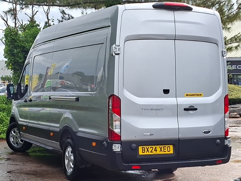 Ford Transit Custom 2.0 Ecoblue Hybrid 130Ps H3 Limited Van BX24XEO Silver #2