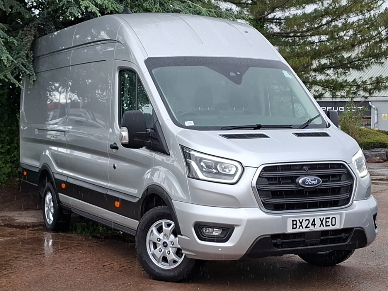 Ford Transit Custom 2.0 Ecoblue Hybrid 130Ps H3 Limited Van Silver
