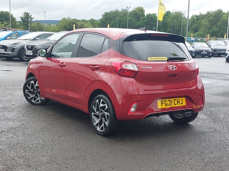 Hyundai I10 1.0 T-gdi N Line Red #2