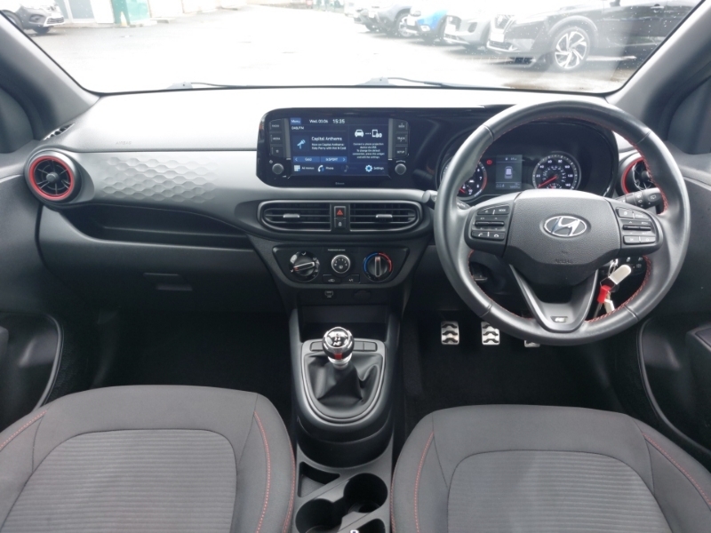 Hyundai I10 1.0 T-gdi N Line Red #3