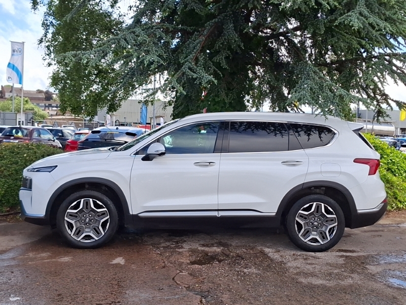 Hyundai Santa Fe 1.6 Tgdi Plug-in Hybrid Ultimate 4Wd BP73OAH White #4