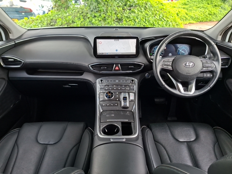 Hyundai Santa Fe 1.6 Tgdi Plug-in Hybrid Ultimate 4Wd BP73OAH White #3