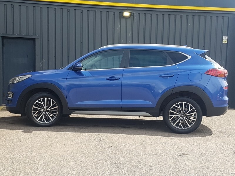 Hyundai Tucson 1.6 Tgdi 177 Premium 2Wd YB19SXM Blue #4