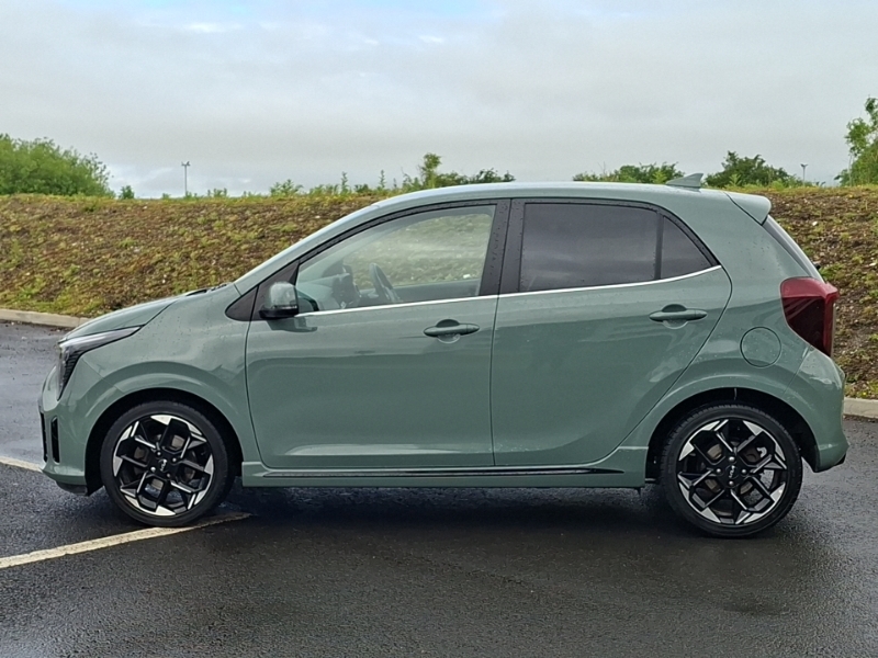 Kia Picanto 1.0 Gt-line SE24NMF Green #4