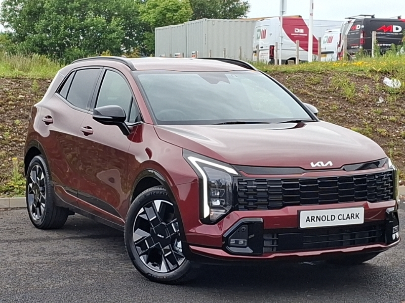 Kia Sportage 1.6T Gdi Hev Gt-line Red