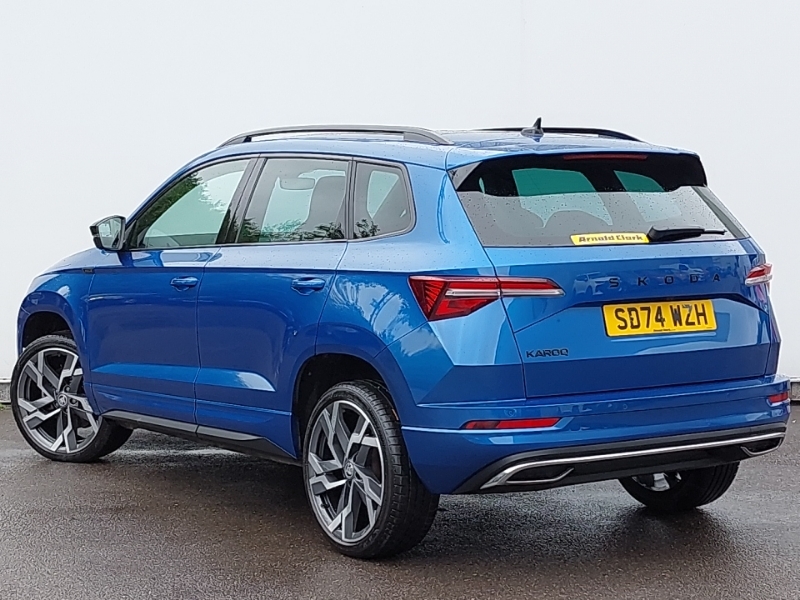 Skoda Karoq 1.5 Tsi Sportline Dsg SD74WZH Blue #2