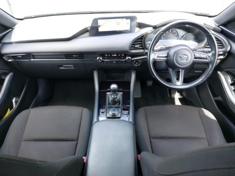 Mazda 3 2.0 E-skyactiv G Mhev Sport Lux SG71VKV Black #3