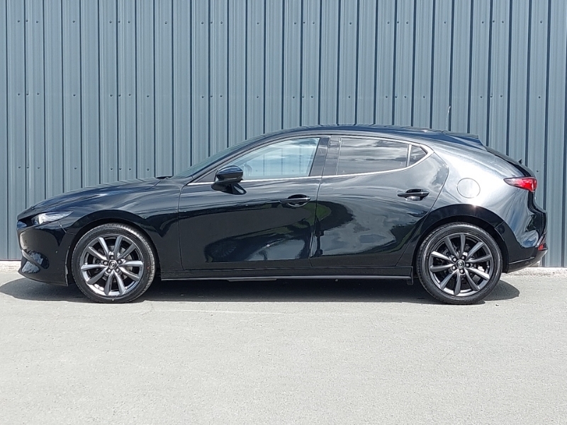 Mazda 3 2.0 E-skyactiv G Mhev Sport Lux SG71VKV Black #4