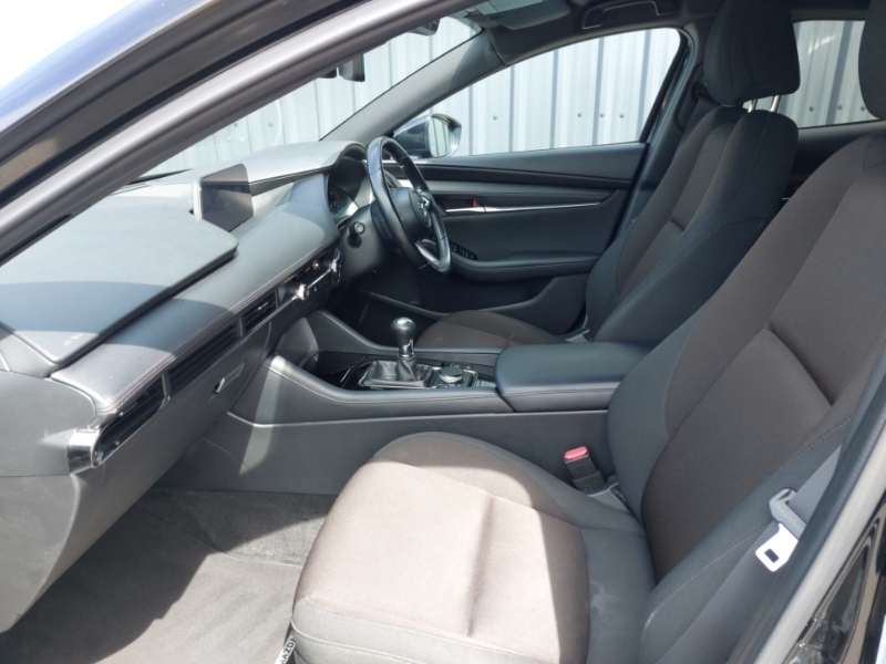 Mazda 3 2.0 E-skyactiv G Mhev Sport Lux SG71VKV Black #5