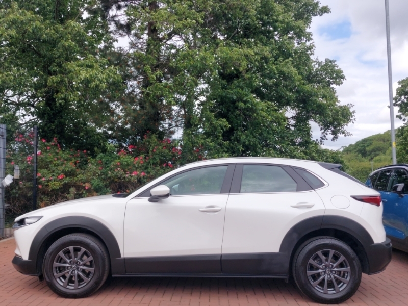 Mazda CX-30 2.5 E-skyactiv G Mhev 140 Prime-line White #4