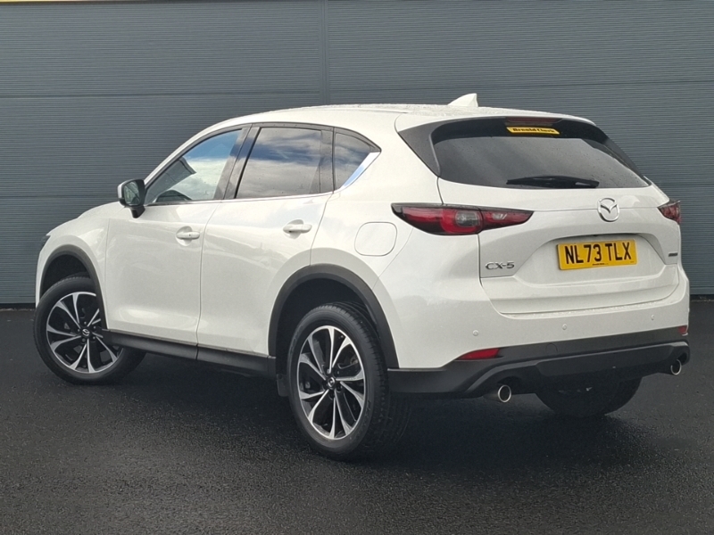 Mazda CX-5 2.0 E-skyactiv G Mhev Exclusive-line NL73TLX White #2