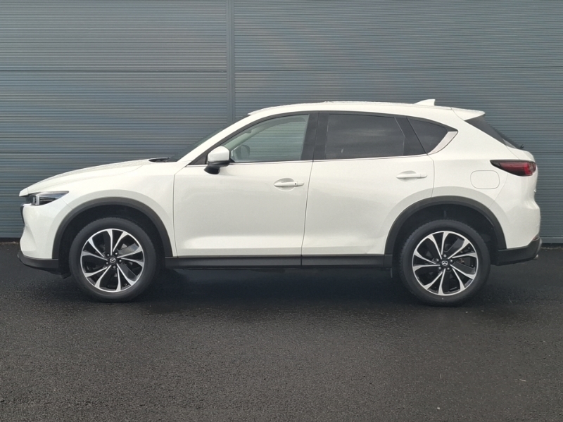 Mazda CX-5 2.0 E-skyactiv G Mhev Exclusive-line NL73TLX White #4