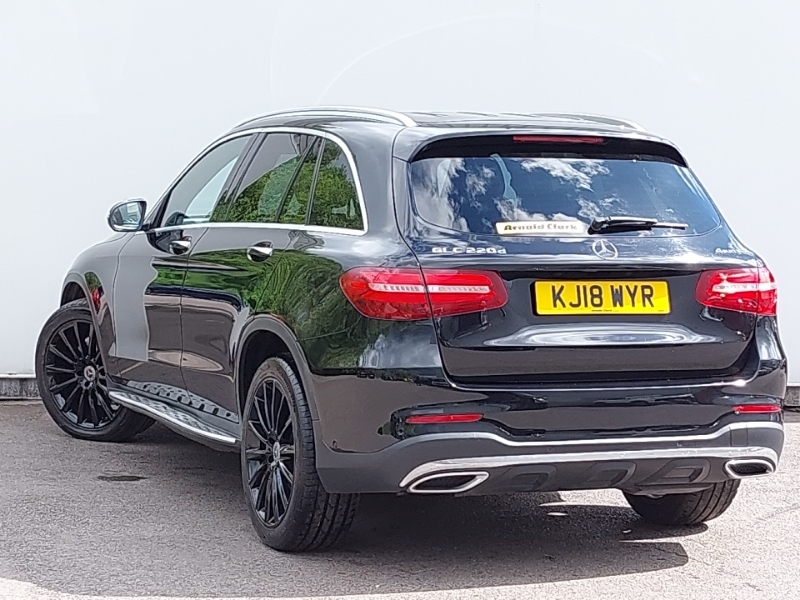 Mercedes-Benz GLC Class Glc 220D 4Matic Amg Line Premium 9G-tronic KJ18WYR Black #2