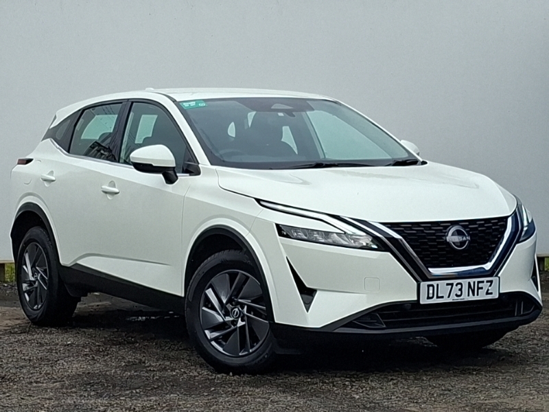 Nissan Qashqai 1.3 Dig-t Mh 158 Acenta Premium Xtronic White
