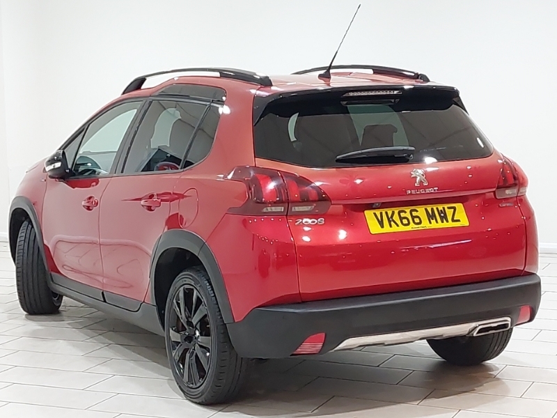 Peugeot 2008 1.2 Puretech 110 Gt Line Eat6 VK66MWZ Red #2