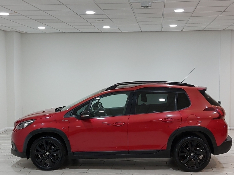 Peugeot 2008 1.2 Puretech 110 Gt Line Eat6 VK66MWZ Red #4